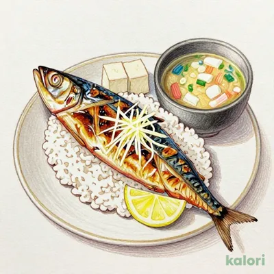さんまの塩焼定食