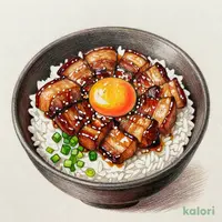 厚切り豚丼（大盛り）
