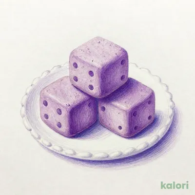 ビスキュイ キャレ 紫芋