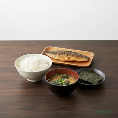 塩さば定食