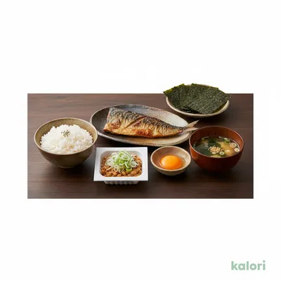 Salted Mackerel Special Breakfast Set