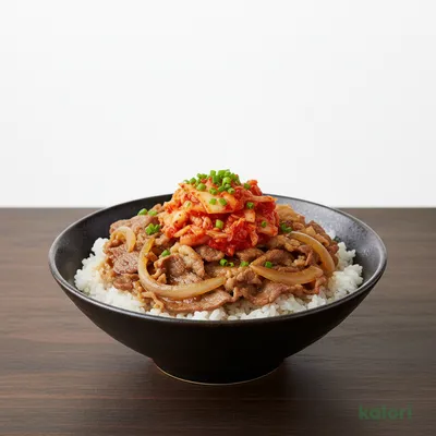キムチ牛丼