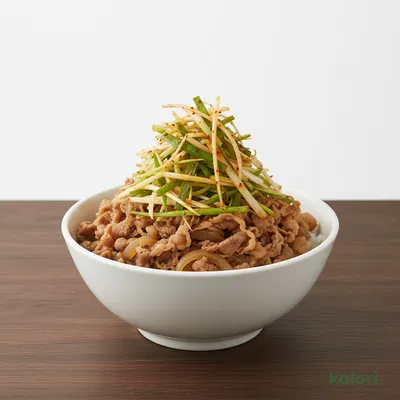 ねぎラー油牛丼