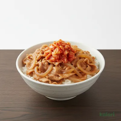 キムチ豚丼
