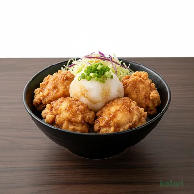 鬼おろしポン酢から揚げ丼