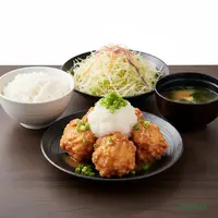 鬼おろしポン酢から揚げ定食