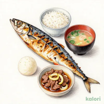 牛さんま定食