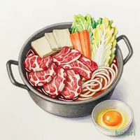 【予告】牛すき鍋（単品）