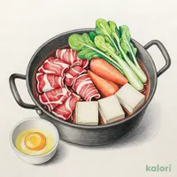 牛すき鍋（単品） (並盛)