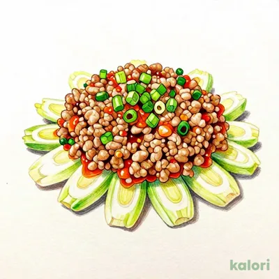 Meat Miso with Green Onions
