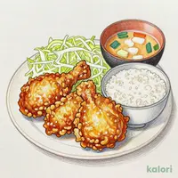 Fried Chicken Set Meal (Large)