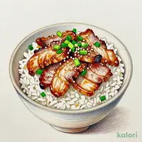 ねぎ塩豚丼 (アタマの大盛)