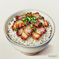 ねぎ塩豚丼 (小盛)