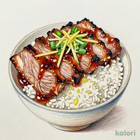 大判豚肩ロース焼き丼（旨ダレ生姜） (並盛)