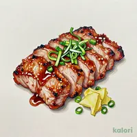 Grilled Pork Shoulder Loin with Ginger Sauce, Regular