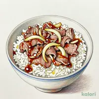 牛丼 (超特盛)
