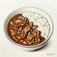 肉だく牛黒カレー (並盛)