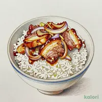 豚丼 (並盛)