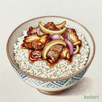 豚丼 (大盛)