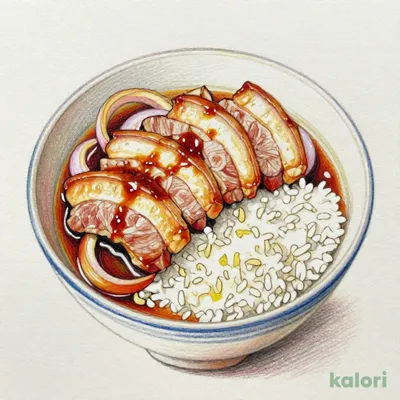 Pork Rice Bowl, Small