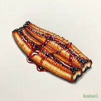 鰻皿 (三枚盛)