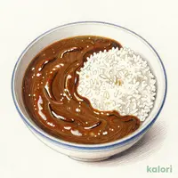 黒カレー (ご飯増量)