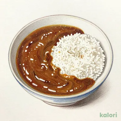 Black Curry Rice, Regular