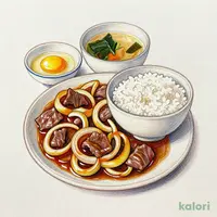 牛皿定食 (大盛)
