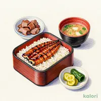 鰻重牛小鉢セット (特盛)