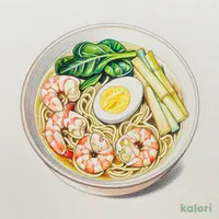 エビワンタン麺
