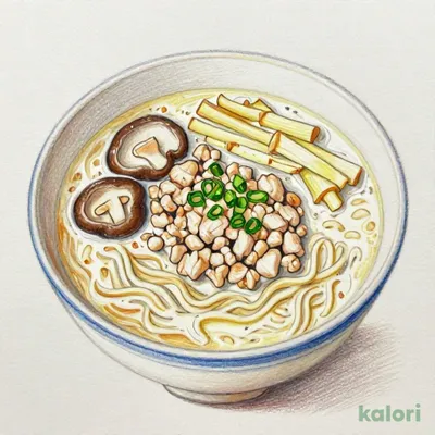 揚州濃厚塩ラーメン
