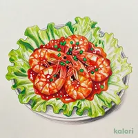海老のチリソース煮(通常サイズ～Ｗサイズ)