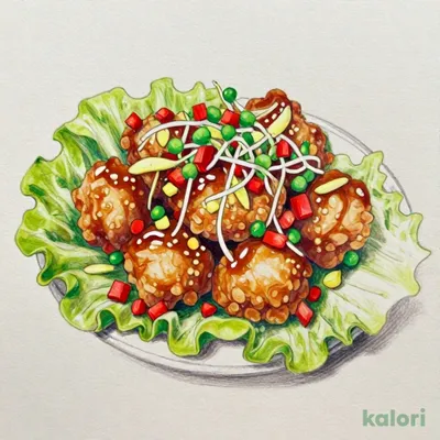 特製香味ソースの油淋鶏(ユーリンチー)(通常サイズ～Ｗサイズ)