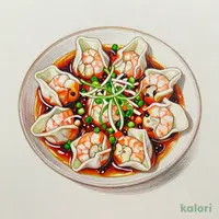 皿蝦ワンタン