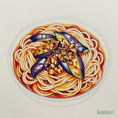 麻婆茄子麺