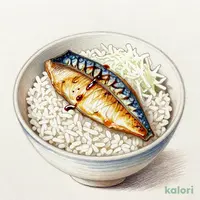 ニミニ焼鯖おろしごはん
