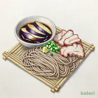冷肉茄子1.5枚せいろ