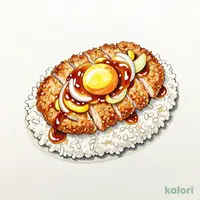 Large Serving Pork Cutlet Rice Bowl