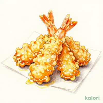 単品ほぼ海老だけのかきあげ