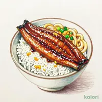 Whole Eel Rice Bowl Set