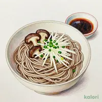 冷しなめこおろしそば
