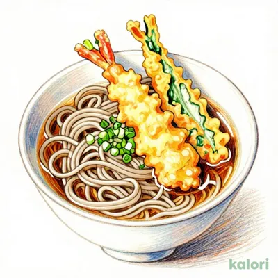 Vegetable Tempura Soba