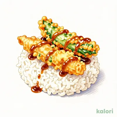 ミニ野菜かきあげ丼