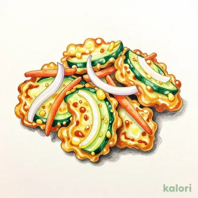 野菜かきあげ天