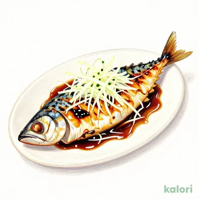 Mackerel with Grated Daikon