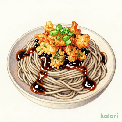 Chilled Vegetable Tempura Soba