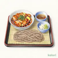 ひれかつ丼とせいろそば