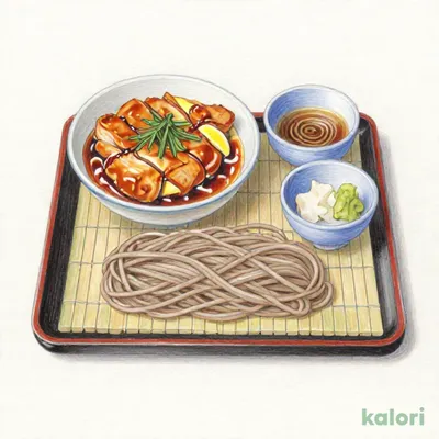 ひれかつ丼とせいろそば