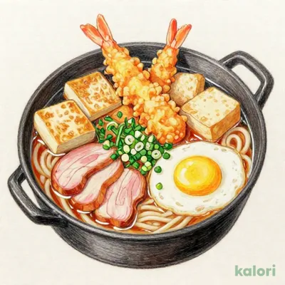 上海老天鍋焼きうどん（味わい出汁醤油）