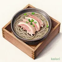 厚切り鴨せいろそば